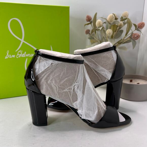 Sam Edelman Robyn Leather Ankle Strap Sandal I3433L1001 Women's US 9.5 Wide NWB - Picture 7 of 11